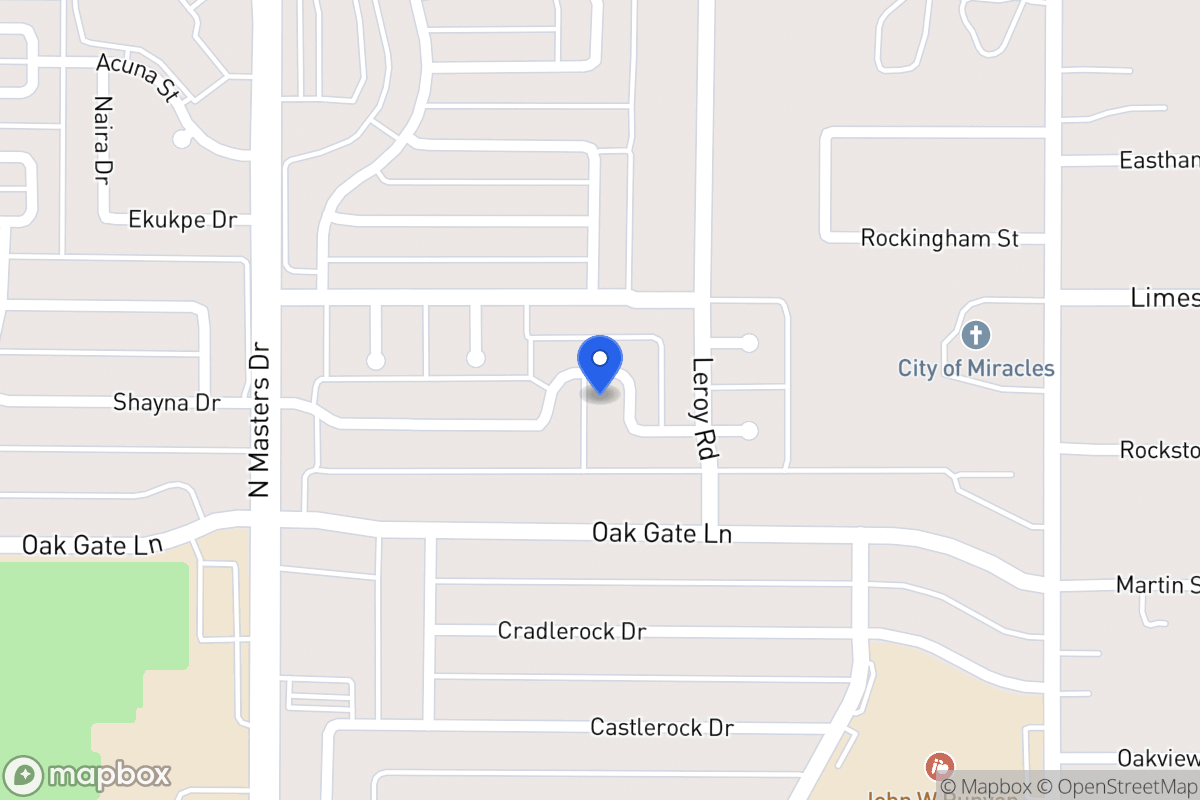 Map of 10414 Shayna Dr
