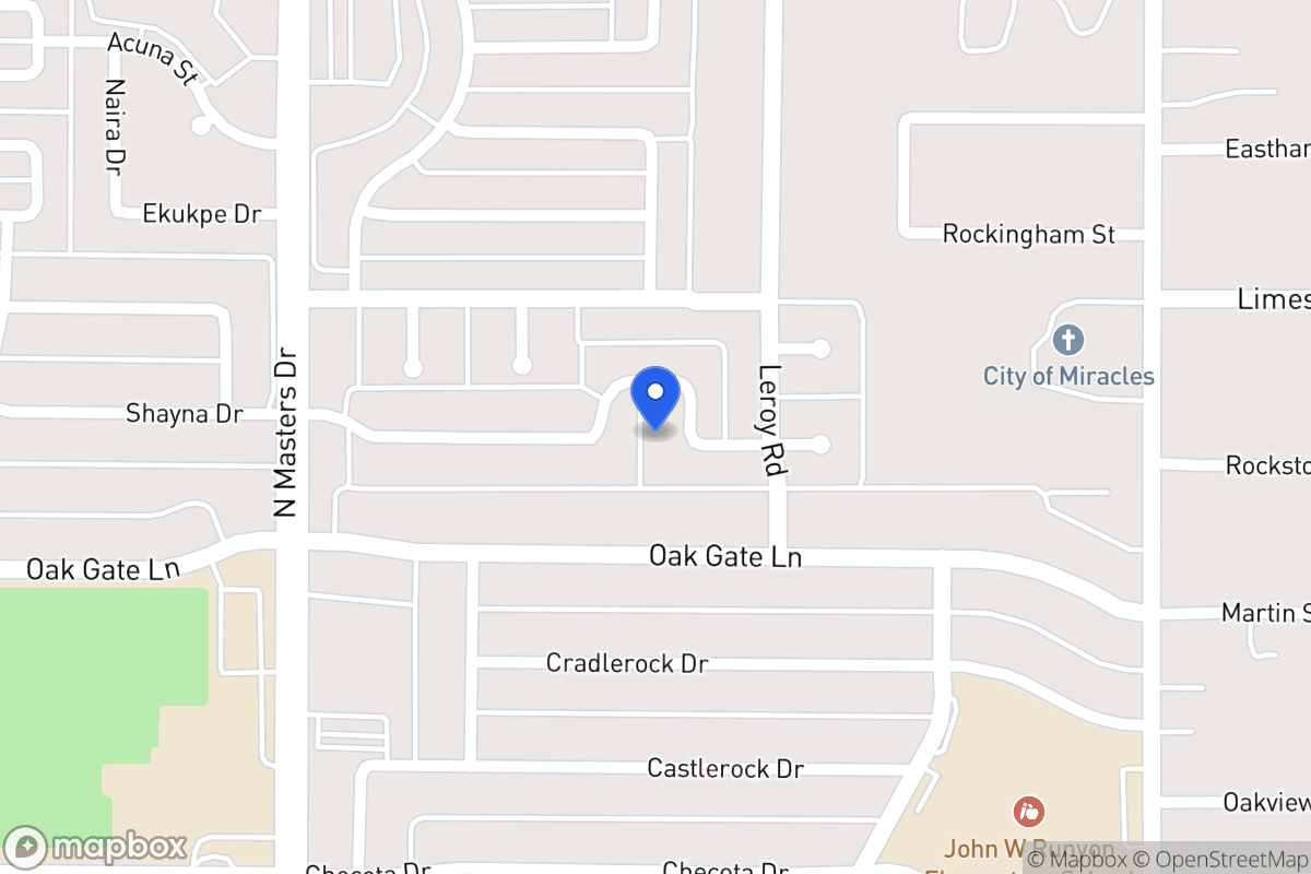 Map of 10422 Shayna Dr