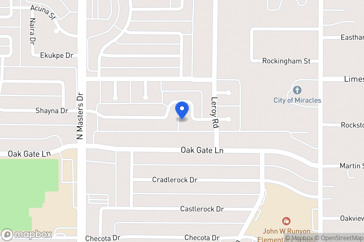 Map of 10426 Shayna Dr