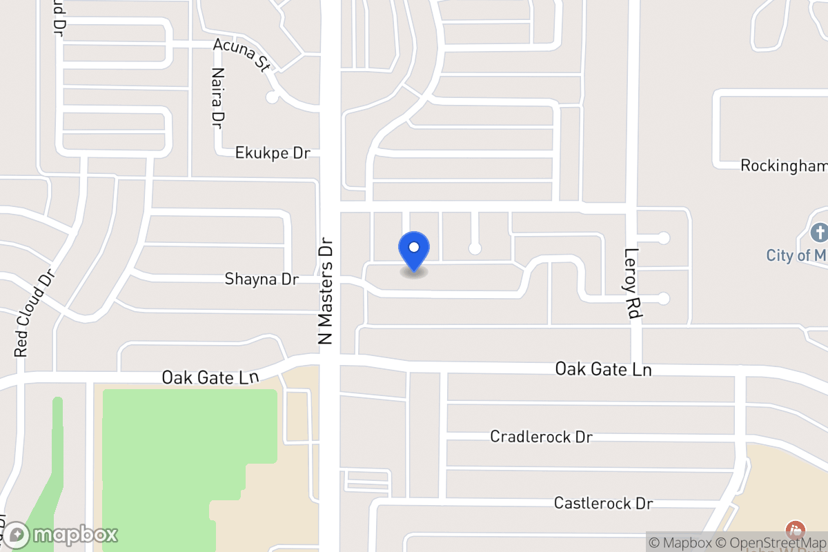 Map of 10227 Shayna Dr
