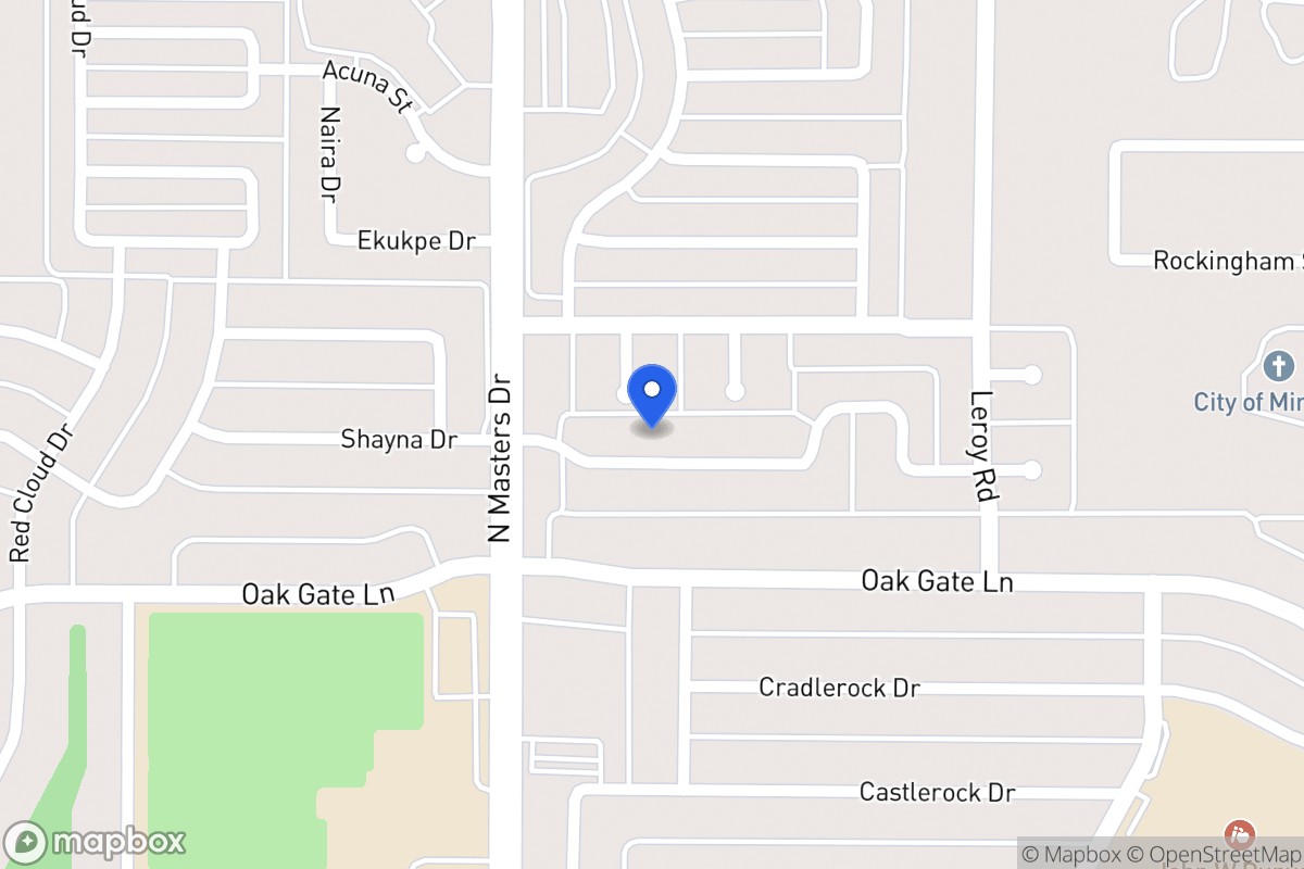 Map of 10231 Shayna Dr