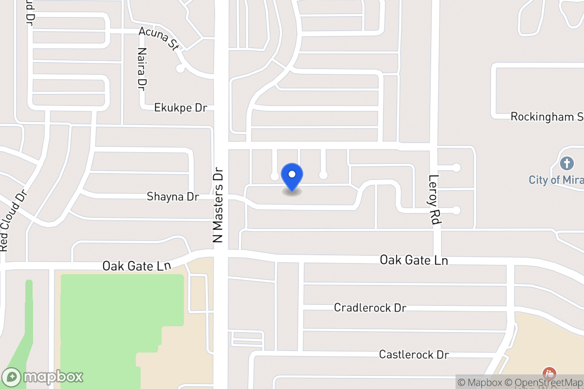 Map of 10235 Shayna Dr