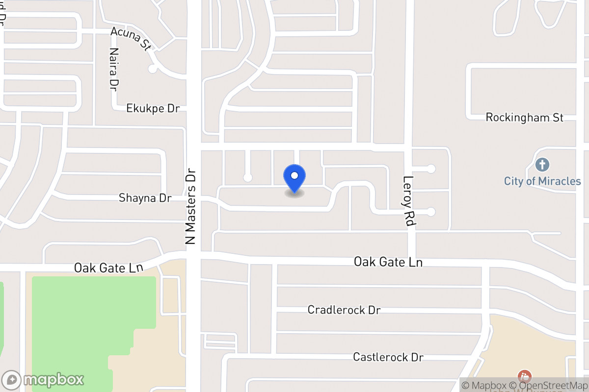 Map of 10255 Shayna Dr