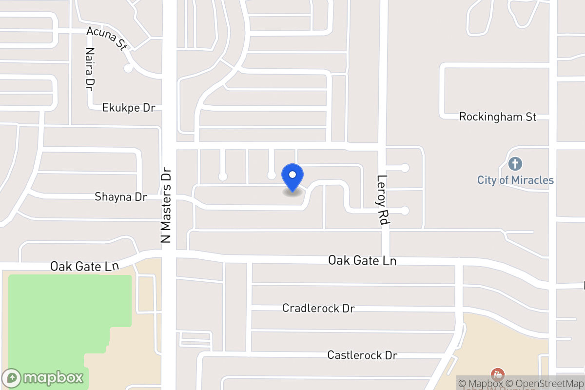 Map of 10311 Shayna Dr