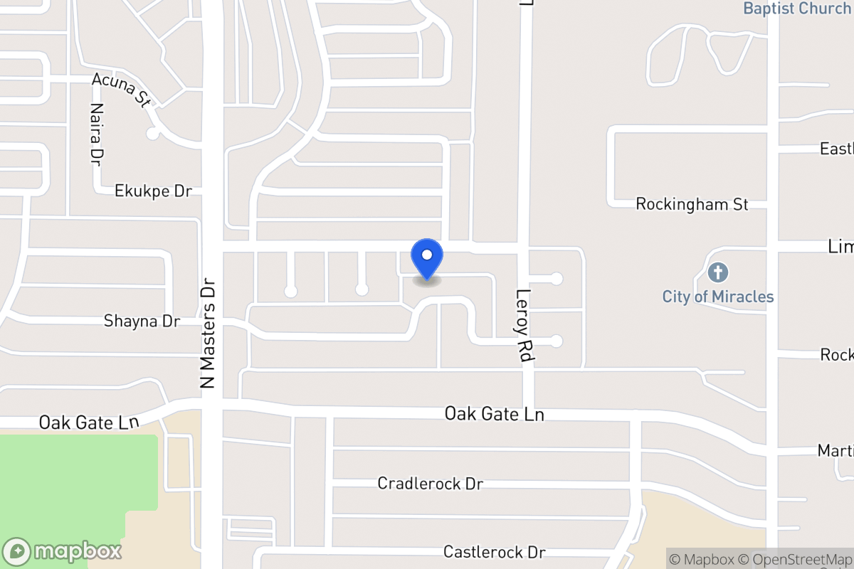 Map of 10347 Shayna Dr