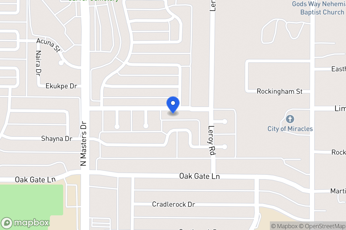 Map of 10382 Limestone Rd