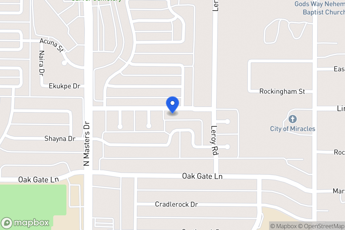 Map of 10378 Limestone Rd
