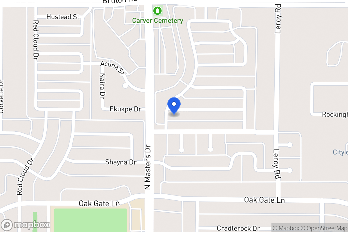 Map of 10306 Brockton Dr