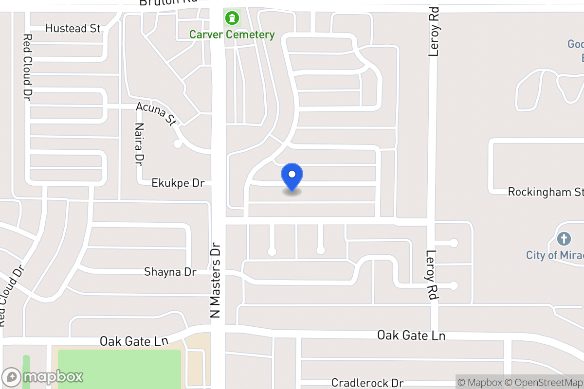Map of 10330 Brockton Dr