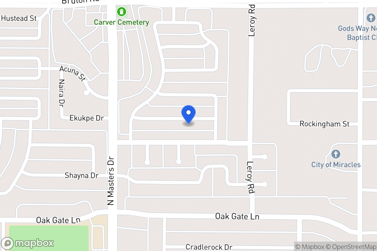 Map of 10362 Brockton Dr
