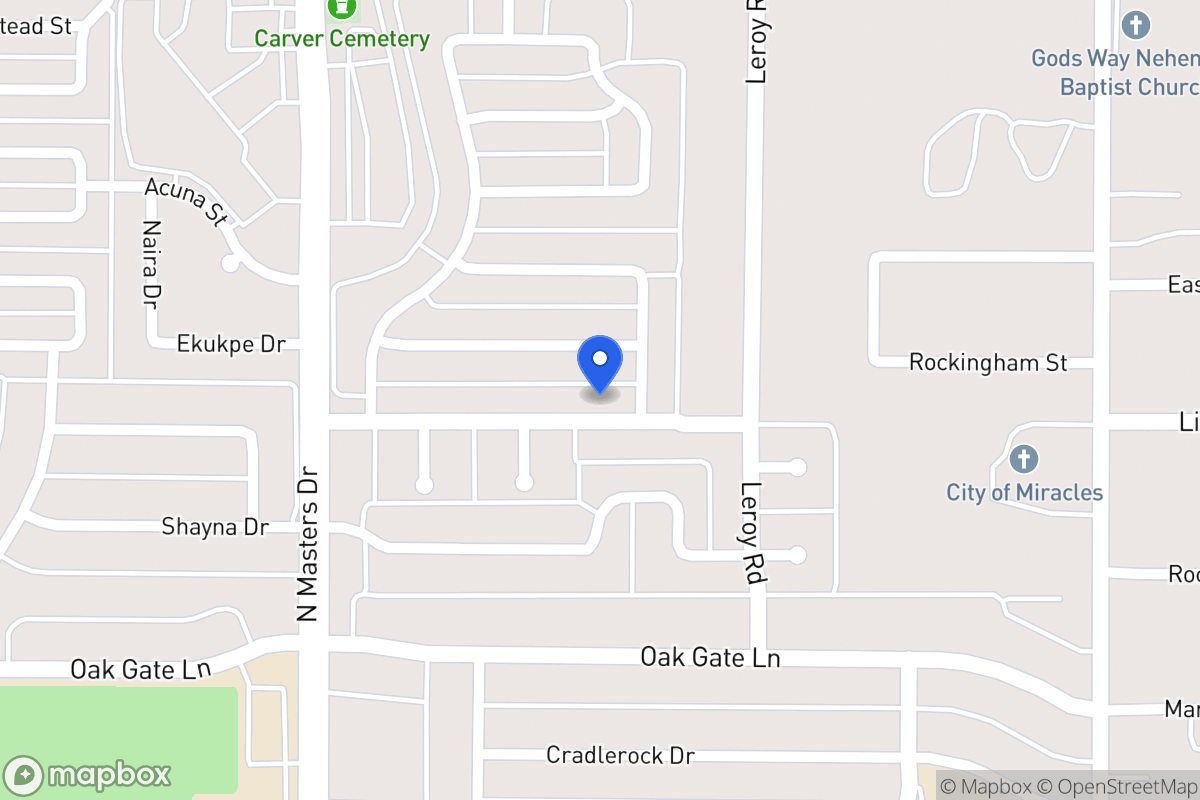 Map of 10379 Limestone Dr