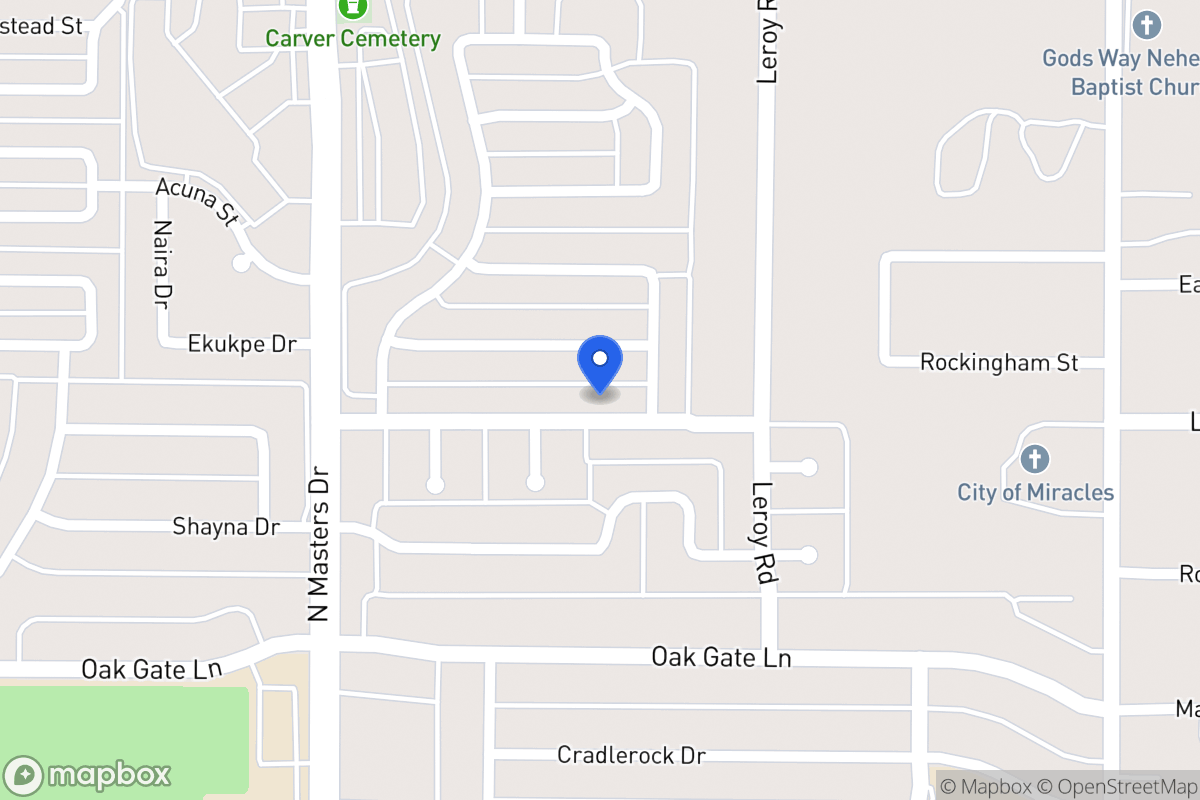 Map of 10375 Limestone Dr