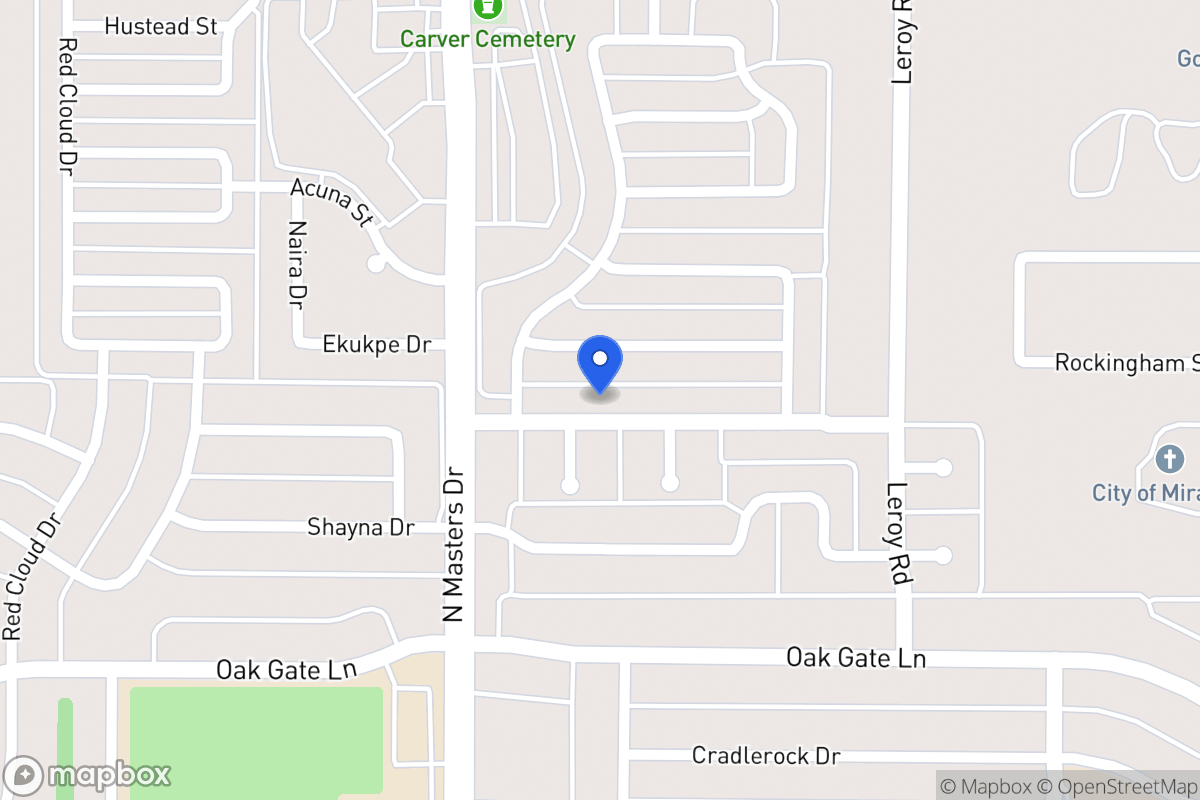 Map of 10327 Limestone Dr