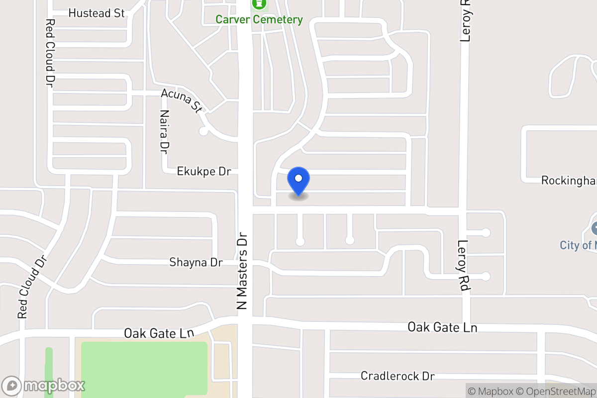 Map of 10315 Limestone Dr