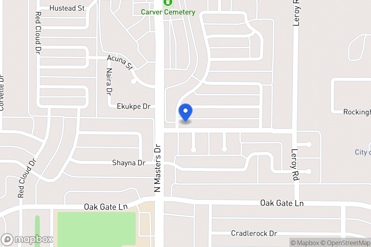 Map of 10307 Limestone Dr