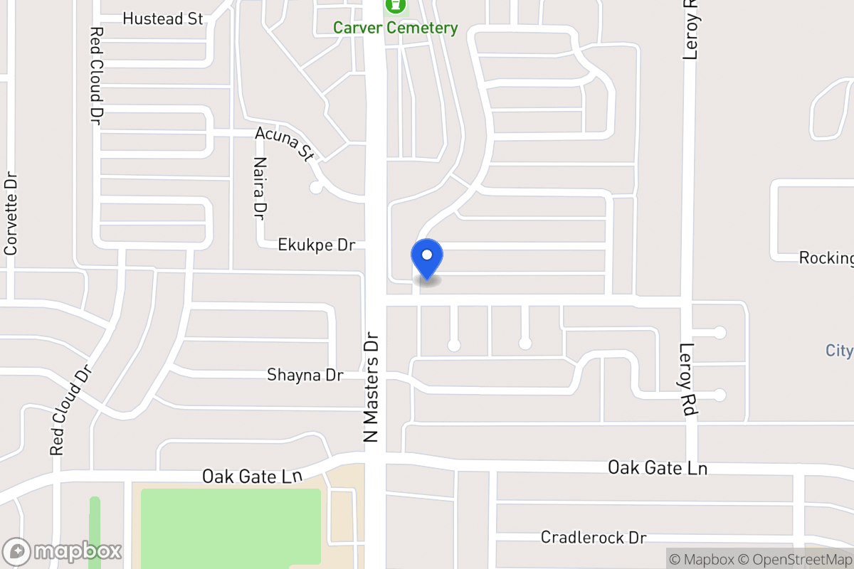 Map of 10303 Limestone Dr