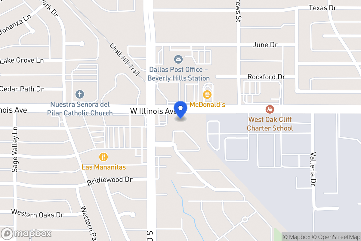 Map of 2300 Al Lipscomb Way