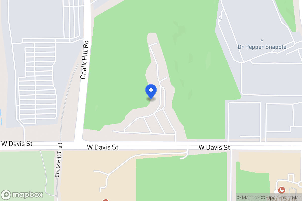 Map of 4599 W Davis St