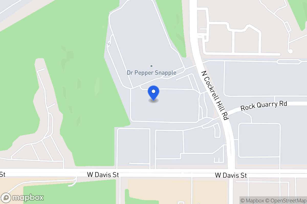 Map of 1171 N Cockrell Hill Rd