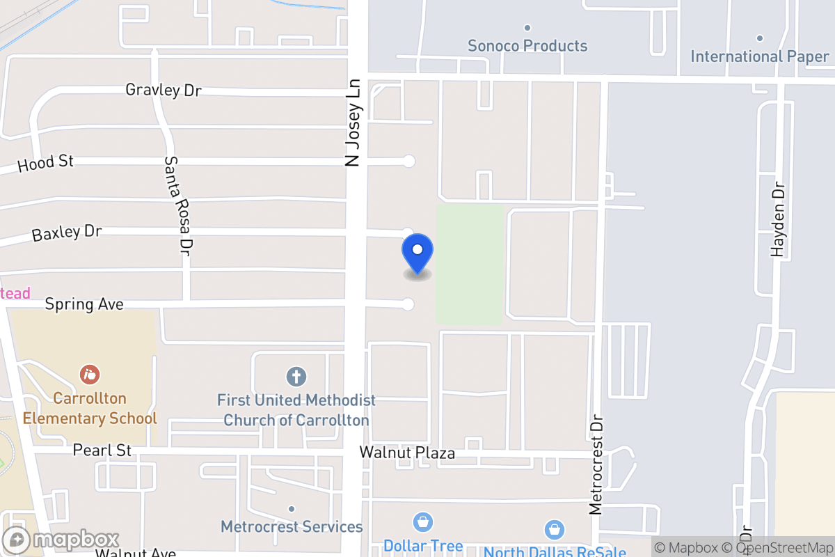 Map of 1906 Spring Cir