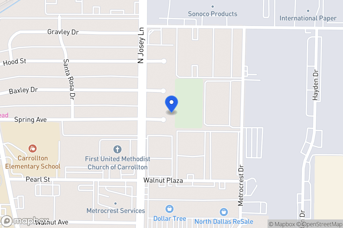 Map of 1905 Spring Cir