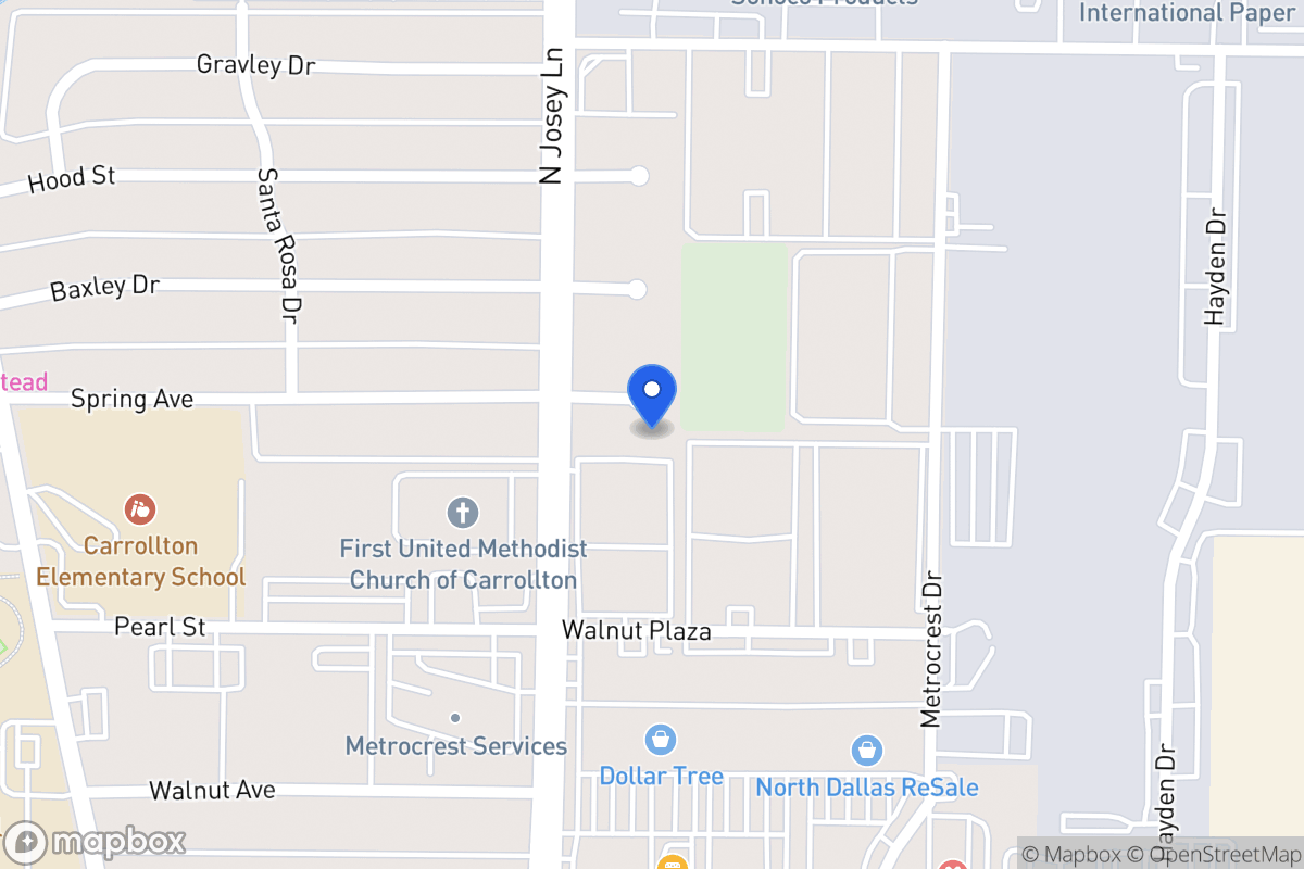 Map of 1903 Spring Cir