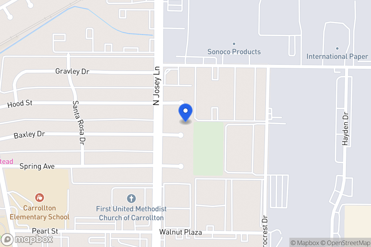 Map of 1906 Baxley Cir