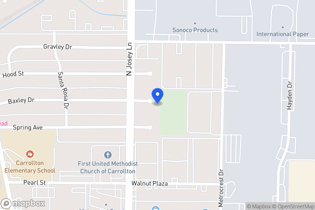 Map of 1904 Baxley Cir