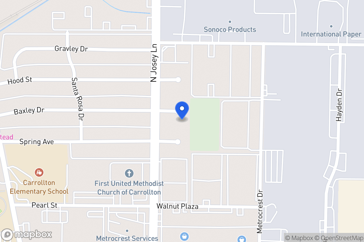 Map of 1903 Baxley Cir