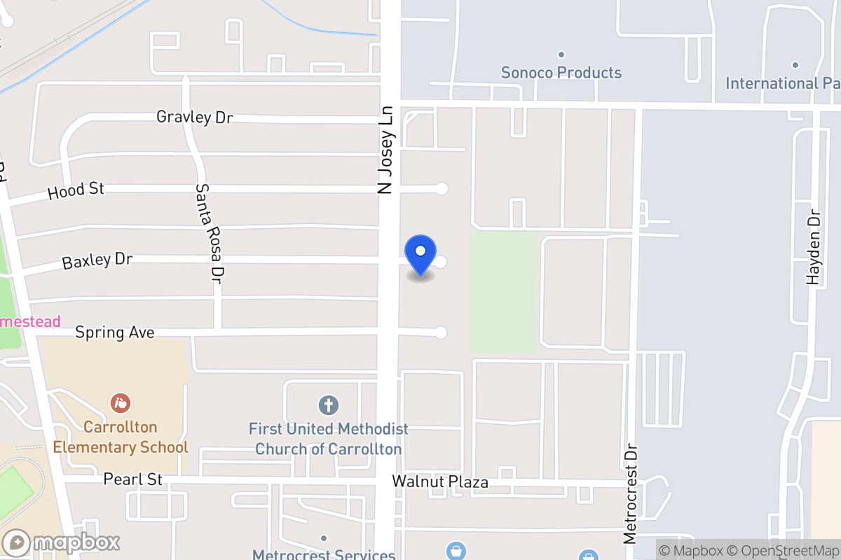 Map of 1901 Baxley Cir