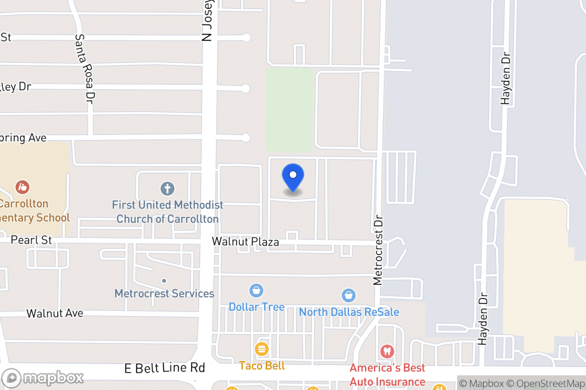 Map of 1919 Walnut Plaza