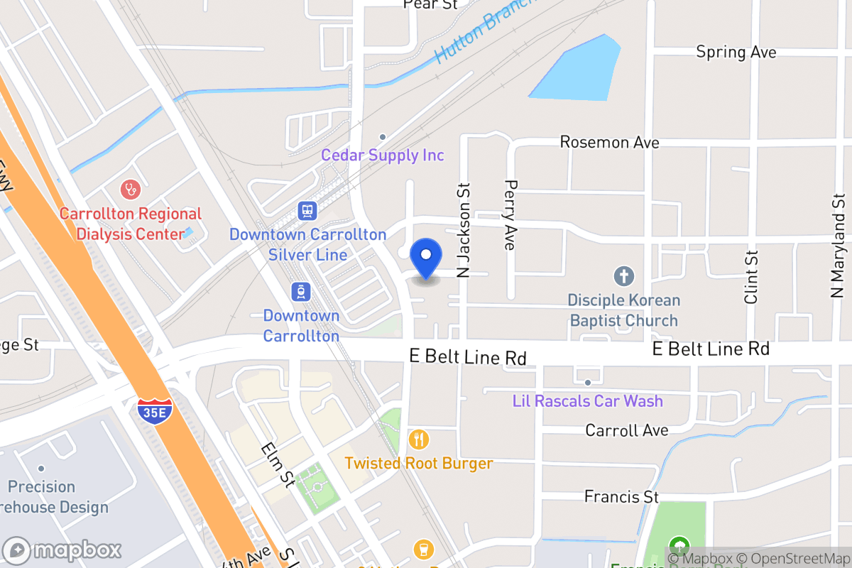 Map of 1010 N Main St