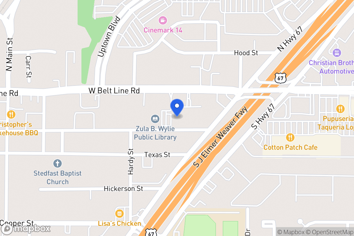 Map of 219 Cedar St