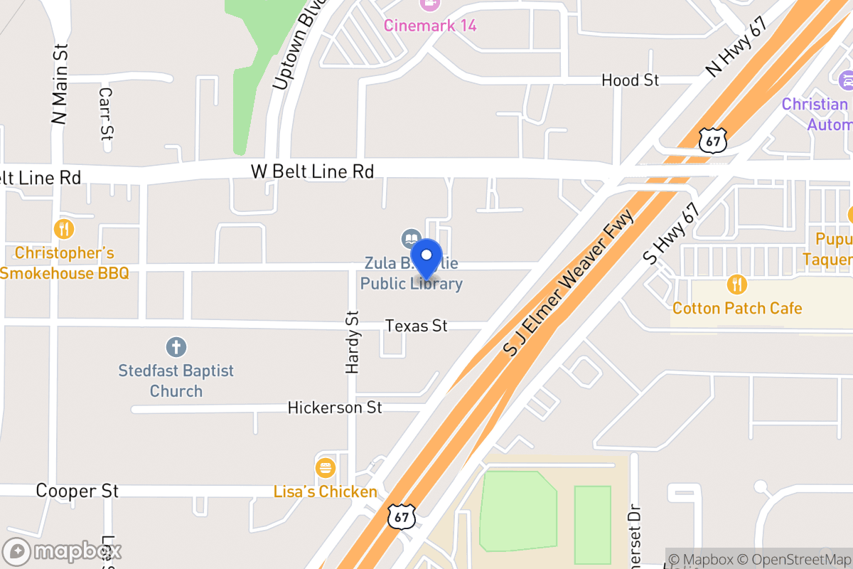 Map of 220 Cedar St