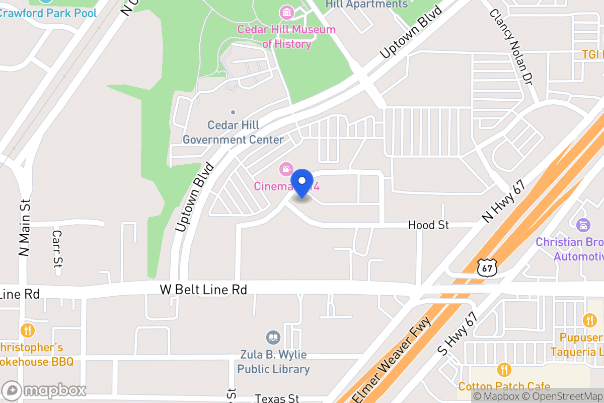 Map of 249 Hood Dr