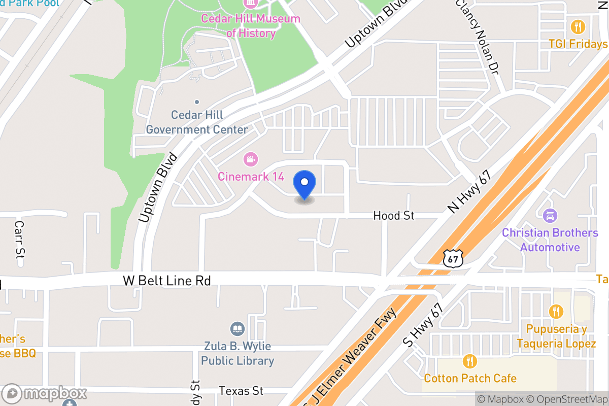 Map of 231 Hood Dr