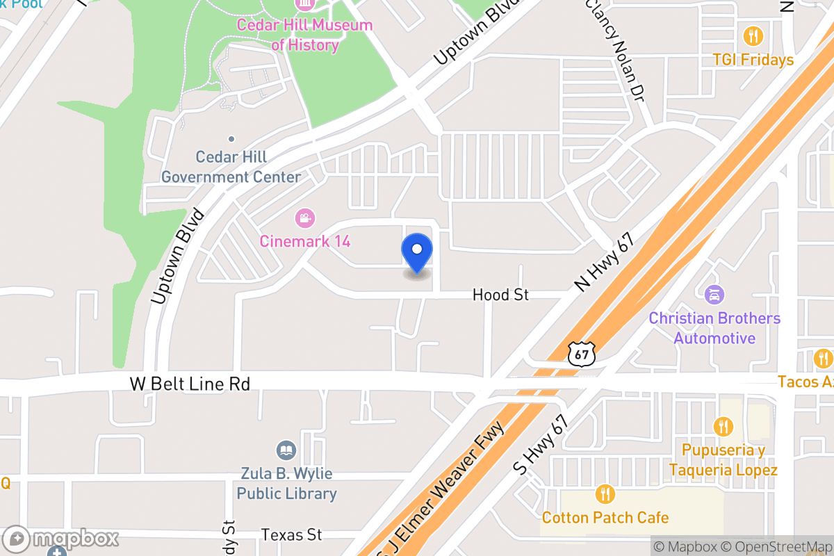 Map of 215 Hood Dr