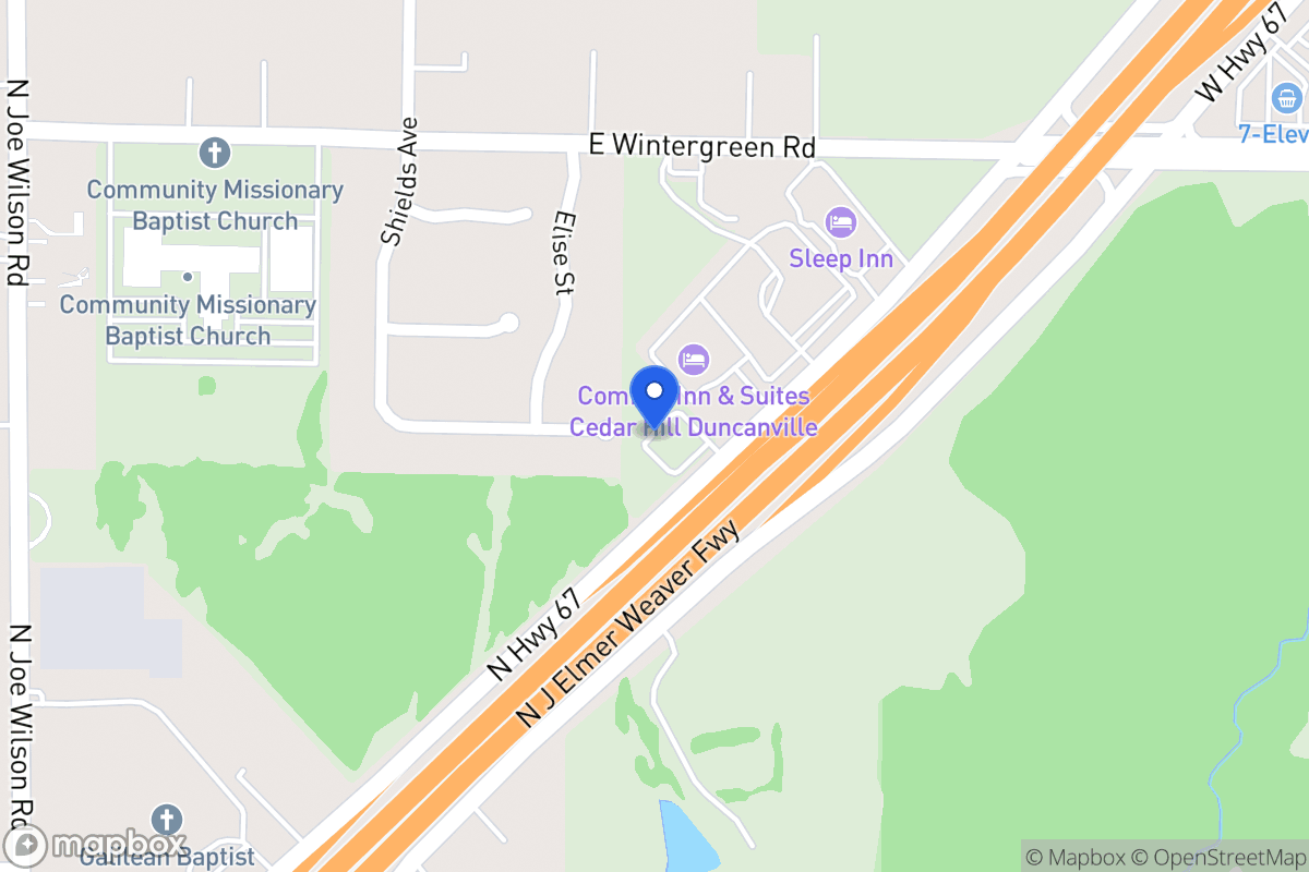 Map of 1395 J Elmer Weaver Fwy