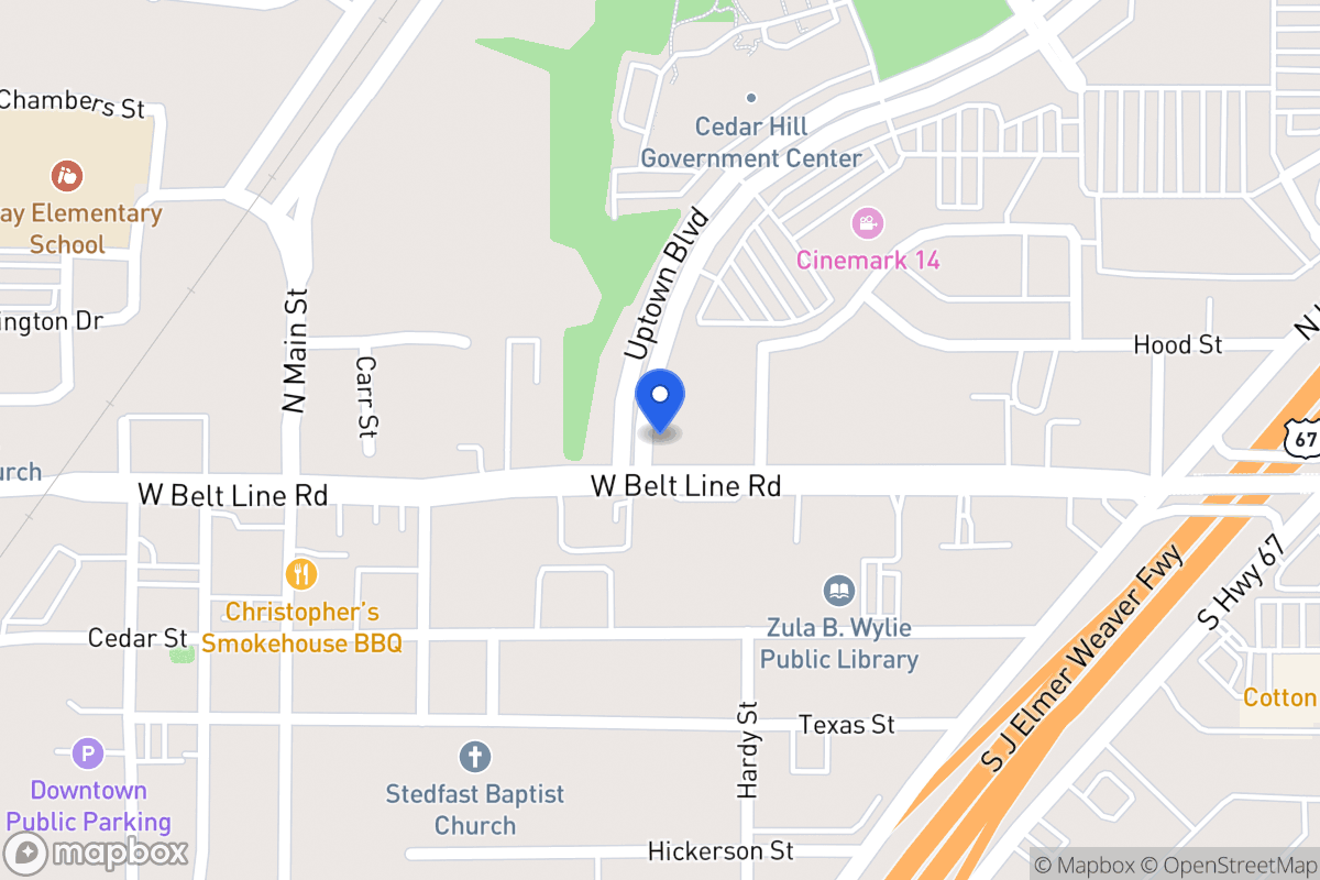 Map of 4 Uptown Blvd