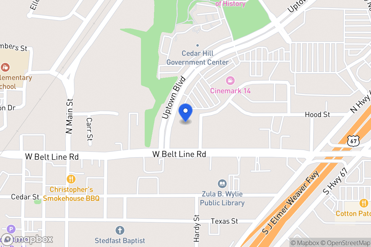 Map of 270 Uptown Blvd