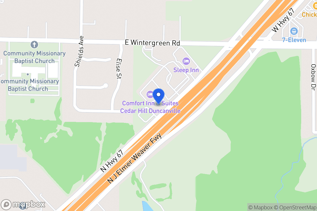 Map of 1419 N J Elmer Weaver Fwy