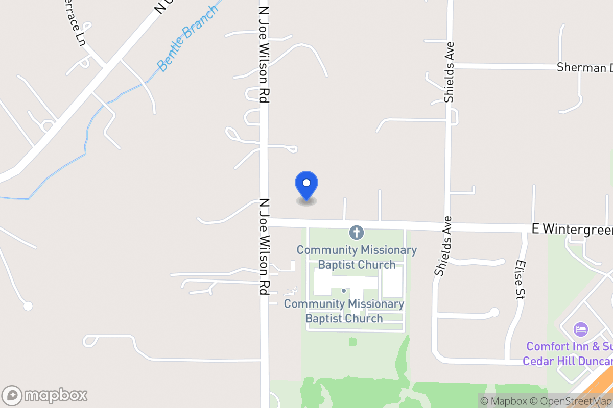 Map of 805 E Wintergreen Rd