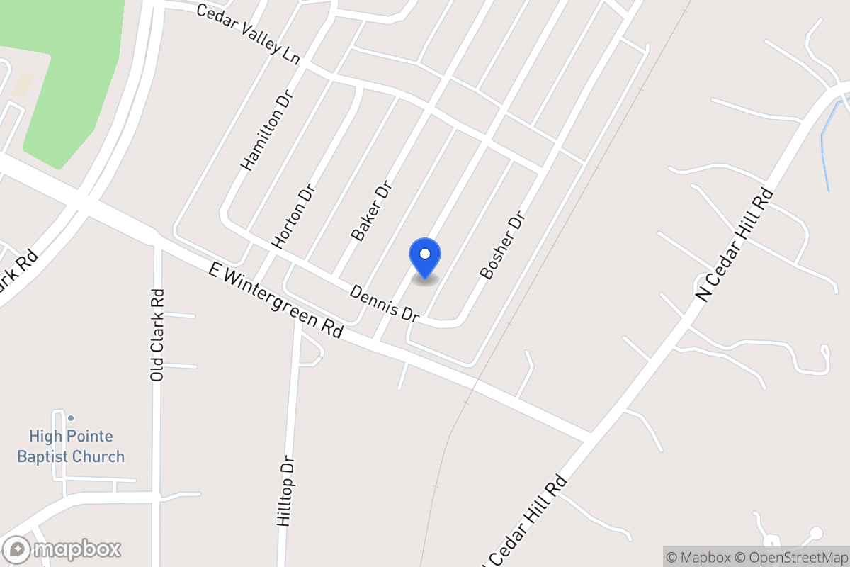 Map of 1402 Holveck Dr