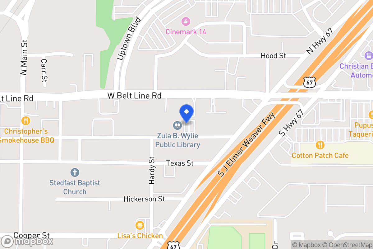 Map of 221 Cedar St