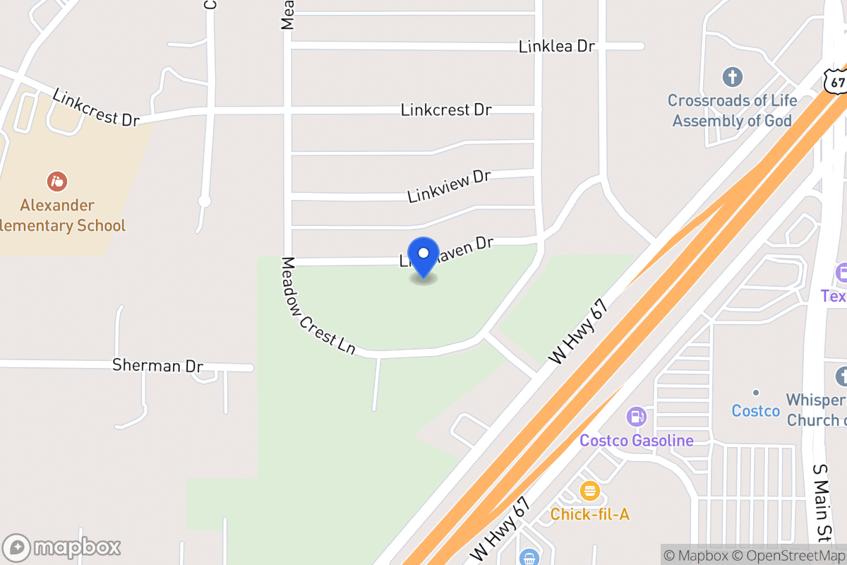 Map of 328 Linkhaven Dr