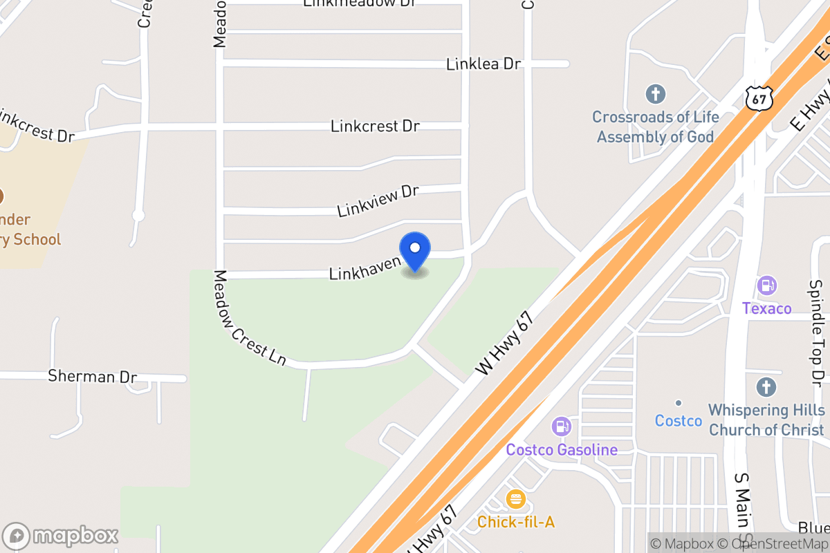 Map of 310 Linkhaven Dr
