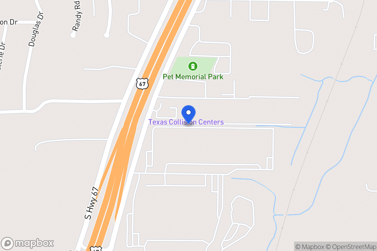 Map of 1201 S J Elmer Weaver Fwy