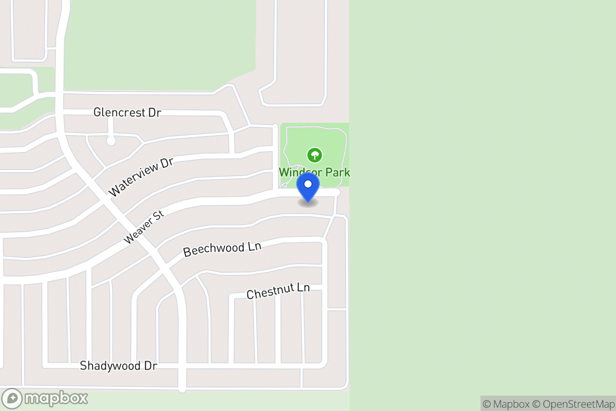 Map of 1208 Weaver St