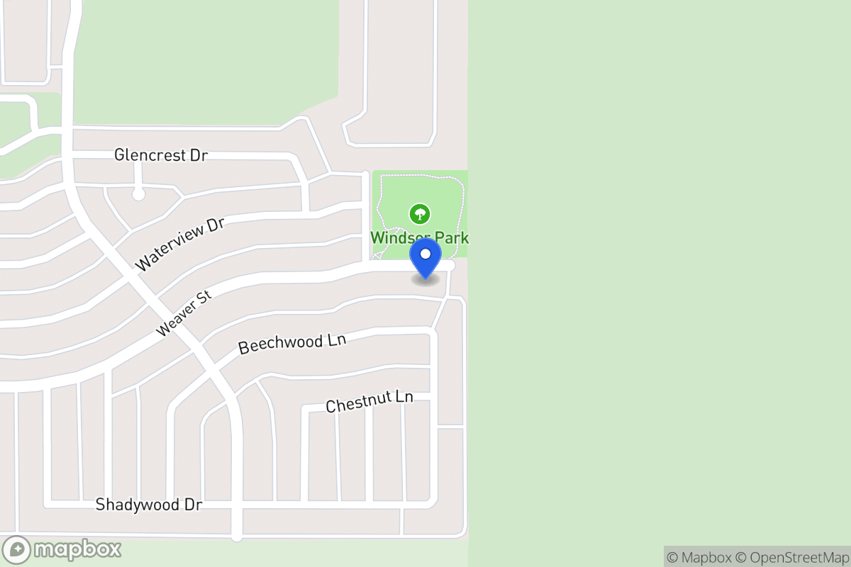 Map of 1212 Weaver St