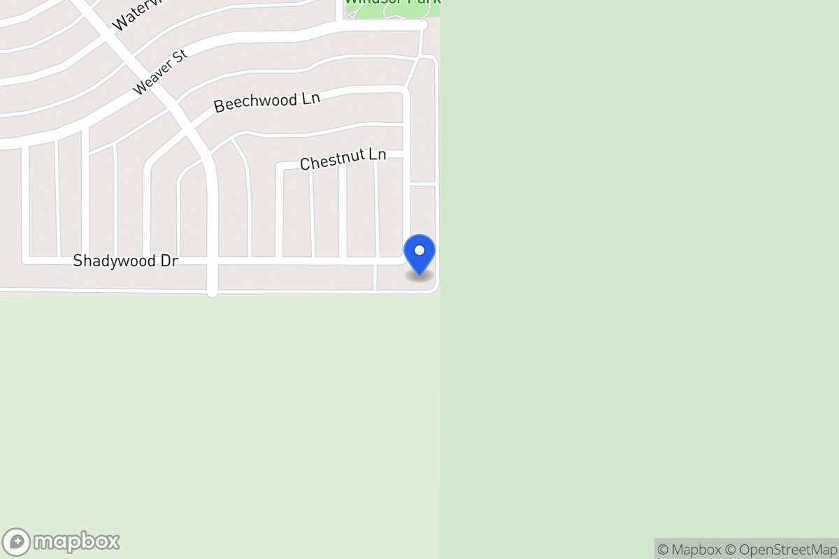 Map of 1152 Shadywood Dr